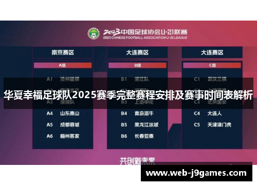 华夏幸福足球队2025赛季完整赛程安排及赛事时间表解析