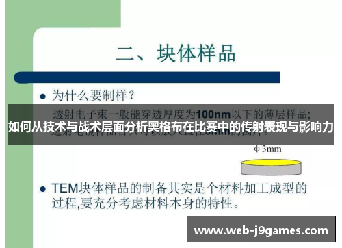 如何从技术与战术层面分析奥格布在比赛中的传射表现与影响力